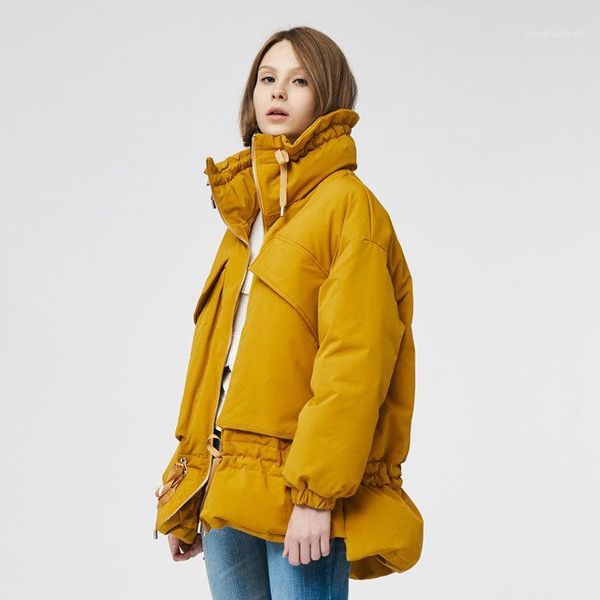 fashion brand high collar ggood fabric real down parkas coat female winter plus size loose style thicker warm jacket wq794, Black
fashion brand high collar ggood fabric real down parkas coat female winter plus size loose style thicker warm jacket wq794, Black