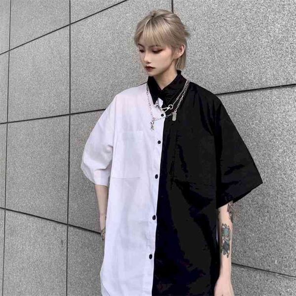 nicemix gothic patchwork women blouses black and white shirts bf women clothes vintage summer shirt plus size couple blouse
nicemix gothic patchwork women blouses black and white shirts bf women clothes vintage summer shirt plus size couple blouse