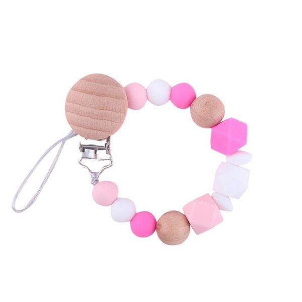pacifiers# baby chew toys silicone teething pacifier clips beads chain holder for nipples
pacifiers# baby chew toys silicone teething pacifier clips beads chain holder for nipples
