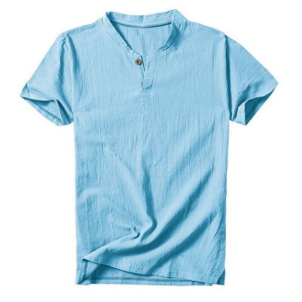 men's t-shirts 2021 summer casual solid color t-shirt round neck button long-sleeved shirt black white slim fit plus size streetwear, White;black
men's t-shirts 2021 summer casual solid color t-shirt round neck button long-sleeved shirt black white slim fit plus size streetwear, White;black