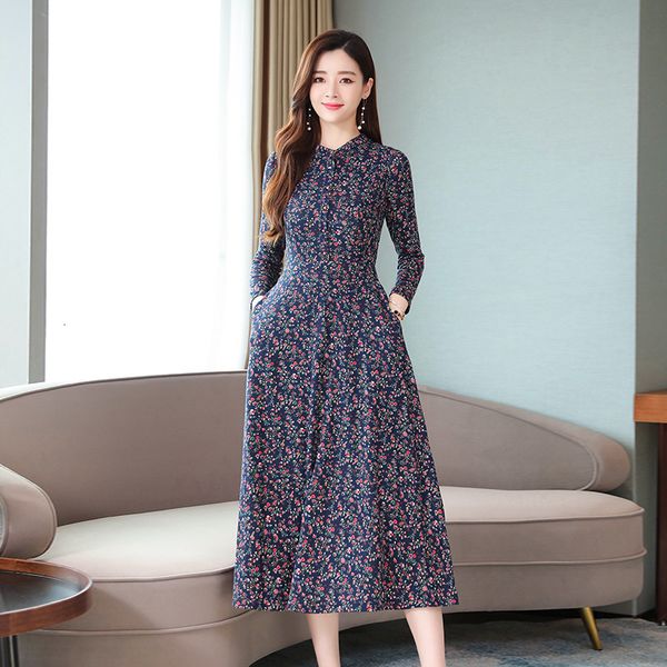 dresses autumn slim slimming plus size women's temperament waist mid-length floral long-sleeved bottoming dress, Black;gray
dresses autumn slim slimming plus size women's temperament waist mid-length floral long-sleeved bottoming dress, Black;gray