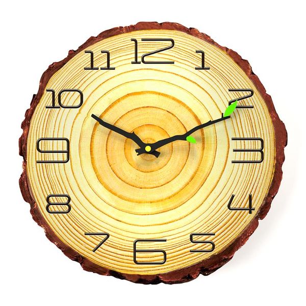 wall clocks living room decoration wood grain quartz modern durable mute running battery operated practical clock simple annual ring
wall clocks living room decoration wood grain quartz modern durable mute running battery operated practical clock simple annual ring