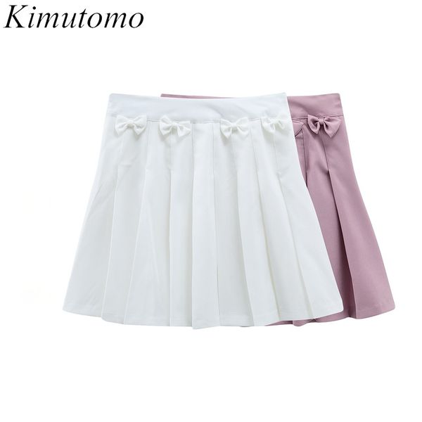 kimutomo bow solid pleated skirts women preppy style japanese fashion clothing female high waist mini skirt elegant casual 210521, Black
kimutomo bow solid pleated skirts women preppy style japanese fashion clothing female high waist mini skirt elegant casual 210521, Black