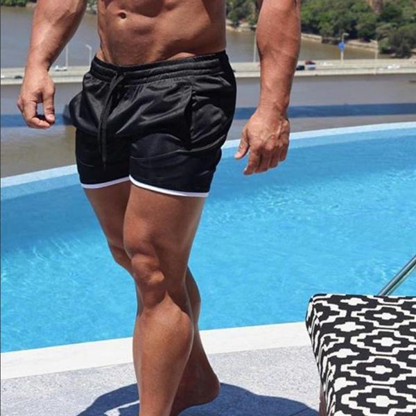 gym clothing 2021 summer fashion quick-drying mens running fitness breathable mesh sports shorts, White;black
gym clothing 2021 summer fashion quick-drying mens running fitness breathable mesh sports shorts, White;black