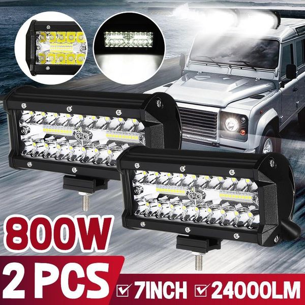 working light 2/1 pcs 800w 24000lm 4inch/7inch car led work bar spot flood beams combo for off-road truck waterproof lights
working light 2/1 pcs 800w 24000lm 4inch/7inch car led work bar spot flood beams combo for off-road truck waterproof lights