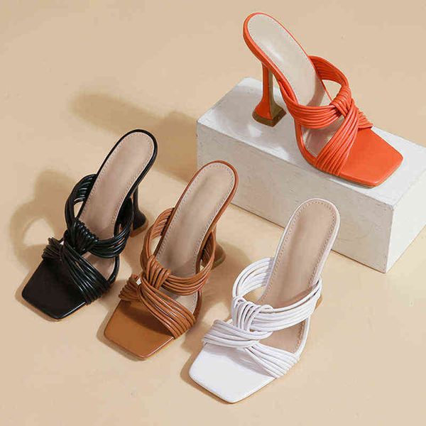 slippers ladies square toe high heels women outdoor casual summer orange white elegant design party shoes 42 220309, Black
slippers ladies square toe high heels women outdoor casual summer orange white elegant design party shoes 42 220309, Black