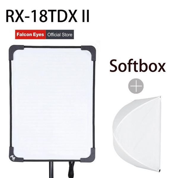 falcon eyes rx-18tdx ii 100w pography waterproof led flex light bi-color 3000k-5600k with rx-18sbhc for video camera flash heads
falcon eyes rx-18tdx ii 100w pography waterproof led flex light bi-color 3000k-5600k with rx-18sbhc for video camera flash heads