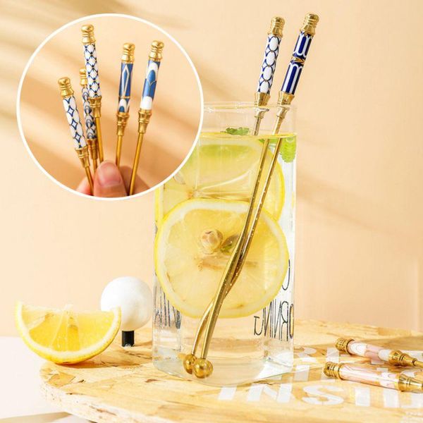 spoons vacuum plating stainless steel coffee stirring rod flatware ceramic long handle ice cream teaspoon gold-plated dessert stirrer
spoons vacuum plating stainless steel coffee stirring rod flatware ceramic long handle ice cream teaspoon gold-plated dessert stirrer