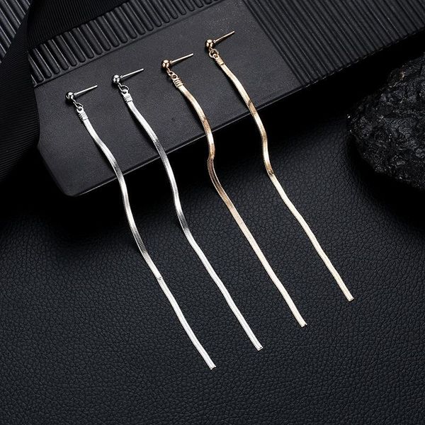 dangle & chandelier fashion simple gold silver color drop earrings for women long metal tassel hanging jewelry gift brincos bijoux
dangle & chandelier fashion simple gold silver color drop earrings for women long metal tassel hanging jewelry gift brincos bijoux