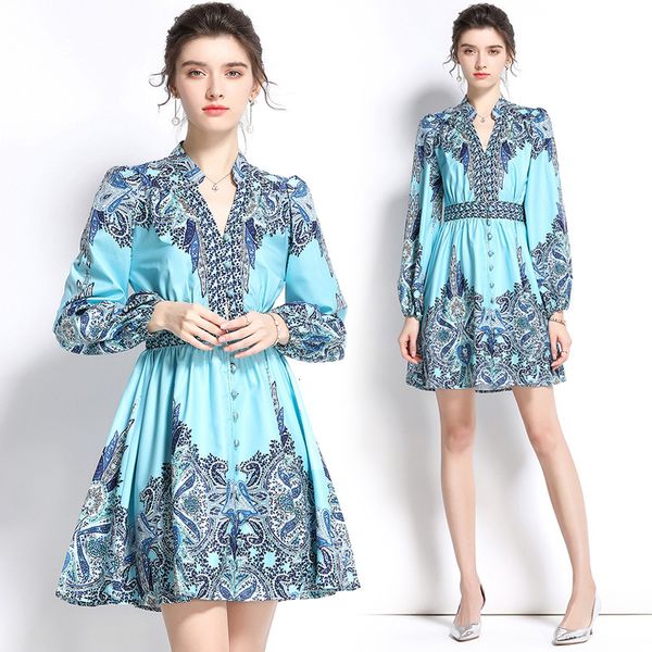 ethnic style literary skirt printed handmade buckle embellishment comfortable breathable long sleeve slim a-shaped dress, Black;gray
ethnic style literary skirt printed handmade buckle embellishment comfortable breathable long sleeve slim a-shaped dress, Black;gray