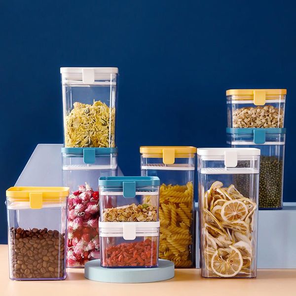 storage bottles & jars kitchen sealing box with lid supply seasoning jar flour sealed container plastic airtight
storage bottles & jars kitchen sealing box with lid supply seasoning jar flour sealed container plastic airtight