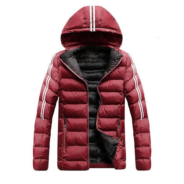 men's down & parkas winter mens parka coats fashion striped jacket warm fleece thick coat outdoor waterproof overcoat hooded men i880, Black
men's down & parkas winter mens parka coats fashion striped jacket warm fleece thick coat outdoor waterproof overcoat hooded men i880, Black
