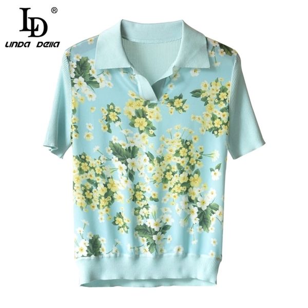 summer fashion knitting sweater women's short sleeve elegant floral printed casual ladies elastica 210522, White;black
summer fashion knitting sweater women's short sleeve elegant floral printed casual ladies elastica 210522, White;black