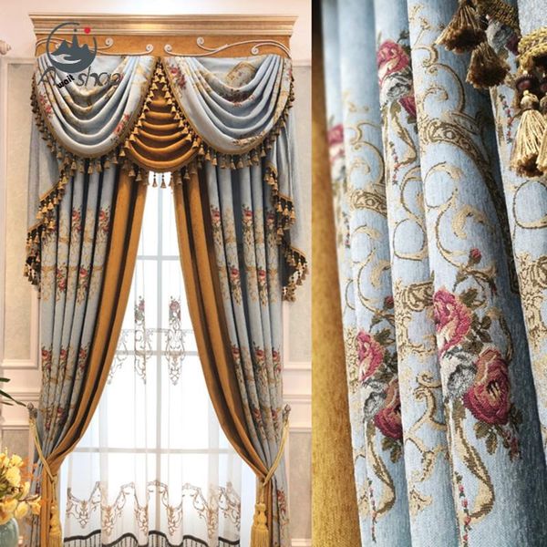 curtain & drapes as 2021 thick luxury jacquard european style high-end american shading noble curtains for living dining room bedroom
curtain & drapes as 2021 thick luxury jacquard european style high-end american shading noble curtains for living dining room bedroom