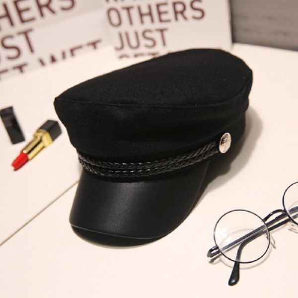 stingy brim hats octagonal hat female korean version of the trendy net red beret spring and summer thin british retro navy sun, Blue;gray
stingy brim hats octagonal hat female korean version of the trendy net red beret spring and summer thin british retro navy sun, Blue;gray