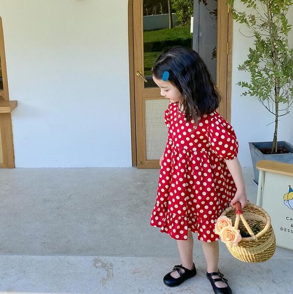 korea style girls dots dress fashion cotton summer dresses 1-6 years yu119 girl's, Red;yellow
korea style girls dots dress fashion cotton summer dresses 1-6 years yu119 girl's, Red;yellow