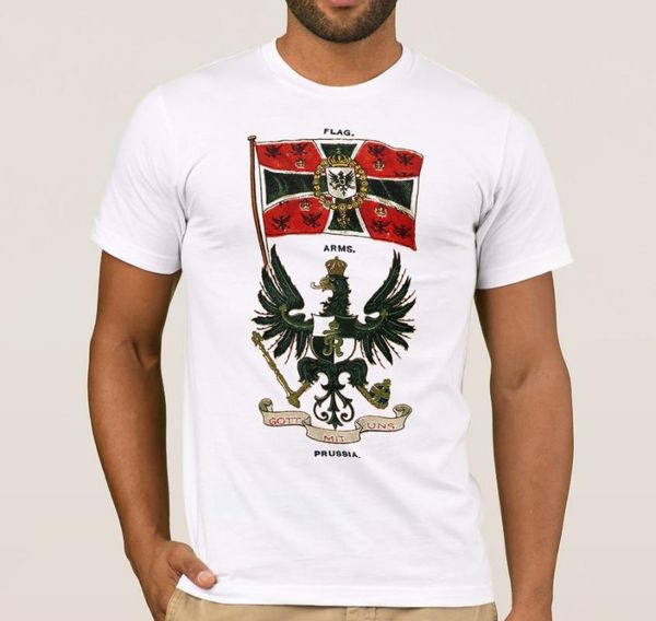 men's dress shirts kingdom of prussia battle flag bla gle arms and motto printed t-shirt. lasting charm men s-3xl, White;black
men's dress shirts kingdom of prussia battle flag bla gle arms and motto printed t-shirt. lasting charm men s-3xl, White;black