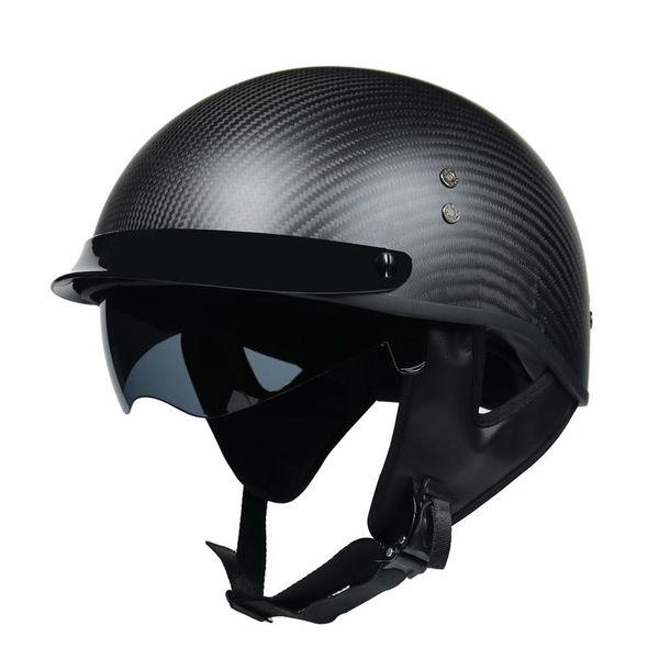 motorcycle helmets retro carbon fibre for women and men half helmet electric safety with bongrace casco casque moto
motorcycle helmets retro carbon fibre for women and men half helmet electric safety with bongrace casco casque moto