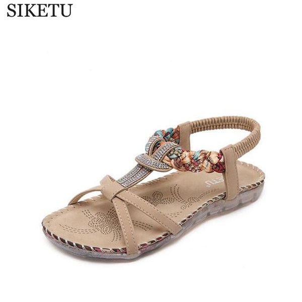 large size national wind sandale femme bohemia crystal female summer shoes flat women sandals sandalias mujer z71, Black
large size national wind sandale femme bohemia crystal female summer shoes flat women sandals sandalias mujer z71, Black