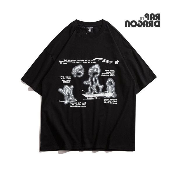 men's t-shirts harajuku t-shirt hip-hop cartoon oversized streetwear print 2021 summer tshirt round neck cotton loose black and white, White;black
men's t-shirts harajuku t-shirt hip-hop cartoon oversized streetwear print 2021 summer tshirt round neck cotton loose black and white, White;black