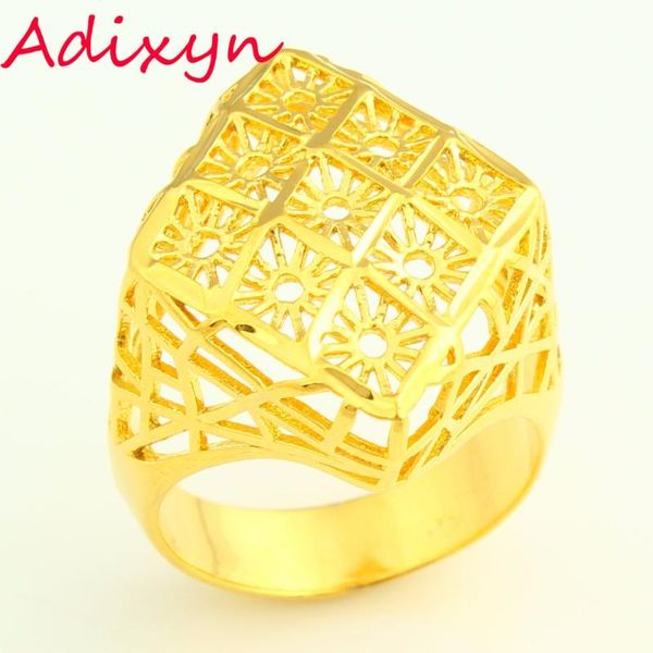 wedding rings exquisite gold ring 24k color jewelry india/ethiopian/african/nigerian/israel for women girls gifts, Slivery;golden
wedding rings exquisite gold ring 24k color jewelry india/ethiopian/african/nigerian/israel for women girls gifts, Slivery;golden