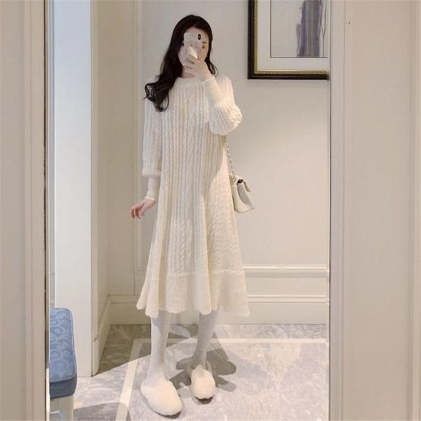 casual dresses women sweater autumn winter clothes 2021 elegant knitted warm maxi dress female fashion long sleeve vestidos e12, Black;gray
casual dresses women sweater autumn winter clothes 2021 elegant knitted warm maxi dress female fashion long sleeve vestidos e12, Black;gray