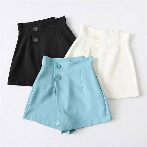 casual comfortable elegant wild suit women short high waist a word irregular wide leg culottes fashion buttons, White;black
casual comfortable elegant wild suit women short high waist a word irregular wide leg culottes fashion buttons, White;black