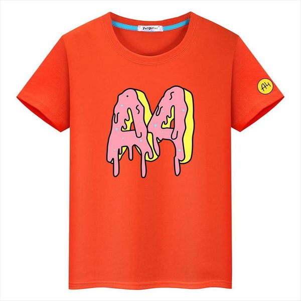 4 boys girl short sleeve t shirts 100% cotton a4 donuts childrens shirt summer kids clothing, Blue
4 boys girl short sleeve t shirts 100% cotton a4 donuts childrens shirt summer kids clothing, Blue