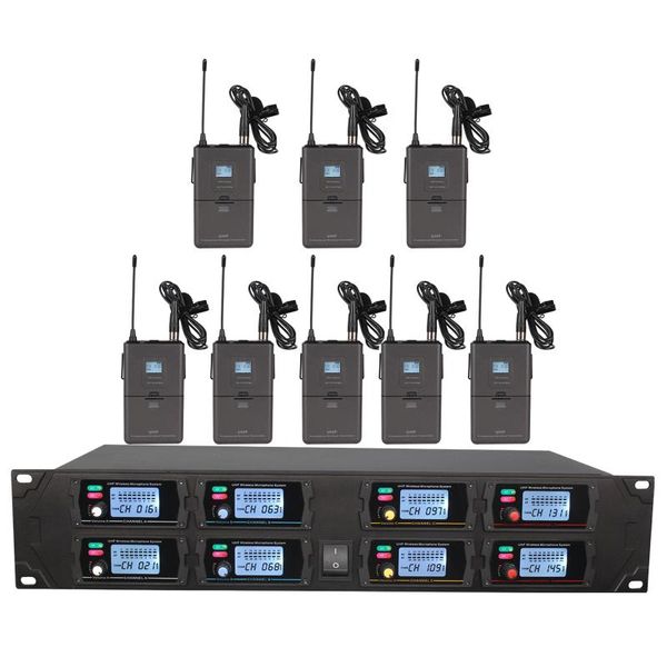 professional wireless uhf 8-channel fixed frequency dynamic display circular microphone microphones
professional wireless uhf 8-channel fixed frequency dynamic display circular microphone microphones