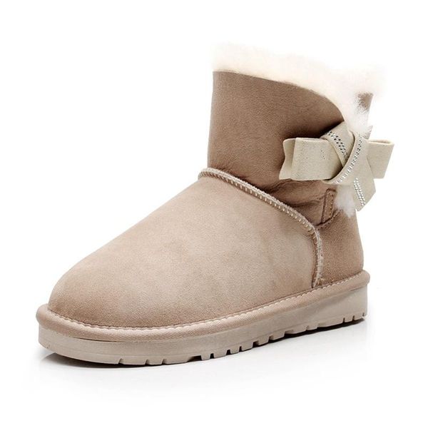 boots genuine sheepskin snow 2021 women's shoes bowknot natural fur wool real leather classic woman, Black
boots genuine sheepskin snow 2021 women's shoes bowknot natural fur wool real leather classic woman, Black