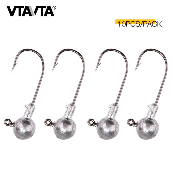10pcs lead jig head 1g 2g 3g 4g 5g 6g 7g 8g 9g 10g crank hook pike fishing hooks lure winter accessories
10pcs lead jig head 1g 2g 3g 4g 5g 6g 7g 8g 9g 10g crank hook pike fishing hooks lure winter accessories