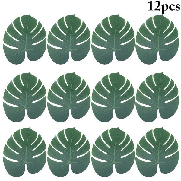 12pcs artificial leaf tropical palm leaves simulation for luau theme party decorations diy home garden decoration decorative flowers & wreat
12pcs artificial leaf tropical palm leaves simulation for luau theme party decorations diy home garden decoration decorative flowers & wreat