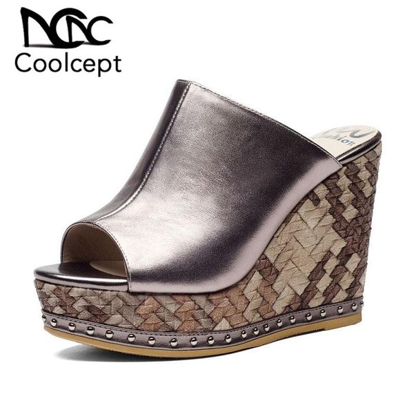 coolcept 2021 brand genuine leather women sandals wedges shoes leisure outdoor footwear size 34-39, Black
coolcept 2021 brand genuine leather women sandals wedges shoes leisure outdoor footwear size 34-39, Black