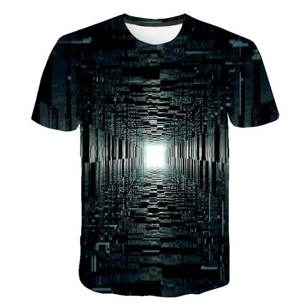 fashion summer 3d llusion picture t-shirts men black series print casual t shirt men's, White;black
fashion summer 3d llusion picture t-shirts men black series print casual t shirt men's, White;black