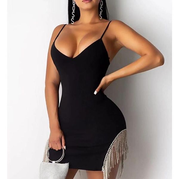 casual dresses tassel party dres women strap s vestidos mujer v-neck solid high waist sleeveless women's summer sundress sukienka damsk, Black;gray
casual dresses tassel party dres women strap s vestidos mujer v-neck solid high waist sleeveless women's summer sundress sukienka damsk, Black;gray
