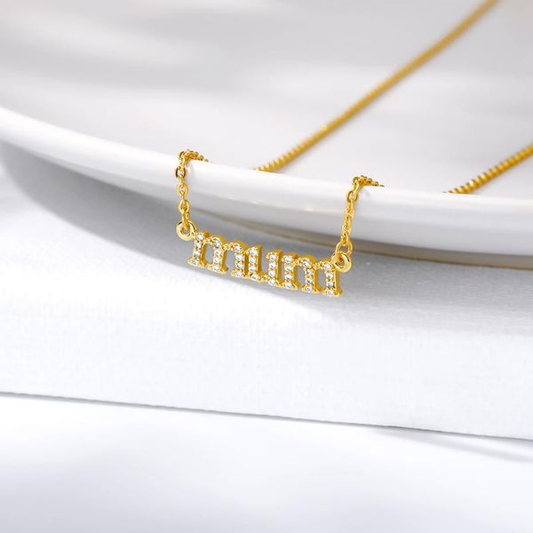pendant necklaces fashion simple mum letter zircon necklace & for women crystal choker chain jewelry mother's day birthday gifts, Silver
pendant necklaces fashion simple mum letter zircon necklace & for women crystal choker chain jewelry mother's day birthday gifts, Silver
