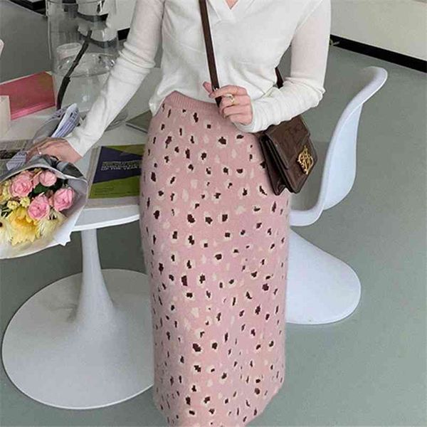women leopard split pencil skirts lady stylish elastic waist autumn winter stretchable female knitted midi 210519, Black
women leopard split pencil skirts lady stylish elastic waist autumn winter stretchable female knitted midi 210519, Black