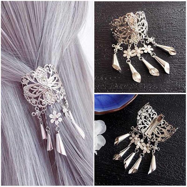 hair clips & barrettes flower brides headband clip wedding accessories jewelry chinese shiny gold metal tassel chain combs for women, Golden;silver
hair clips & barrettes flower brides headband clip wedding accessories jewelry chinese shiny gold metal tassel chain combs for women, Golden;silver