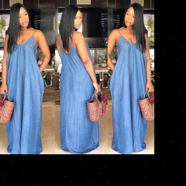 fashion boho backless summer long women dress denim maxi jean loose strapless vestidos plus size s xxxl, Black;gray
fashion boho backless summer long women dress denim maxi jean loose strapless vestidos plus size s xxxl, Black;gray