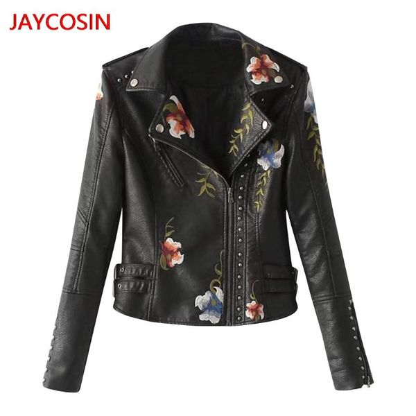 women's jackets jaycosin female jacket womens casual solid color lapel zipper 2021 long sleeve leather coat l400826, Black;brown
women's jackets jaycosin female jacket womens casual solid color lapel zipper 2021 long sleeve leather coat l400826, Black;brown
