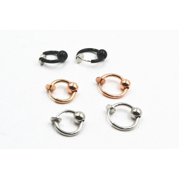 20pcs punk clip on fake nose lip hoop rings with balls earrings ear stud no hole body jewelry shipment, Silver
20pcs punk clip on fake nose lip hoop rings with balls earrings ear stud no hole body jewelry shipment, Silver