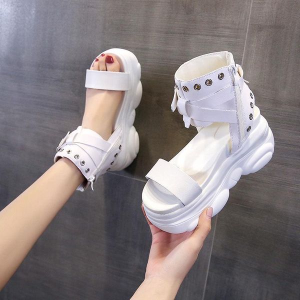 women rome sandals 2021 platform summer casual sneakers fashion high-slip on peep toe all-match outdoor shoes, Black
women rome sandals 2021 platform summer casual sneakers fashion high-slip on peep toe all-match outdoor shoes, Black