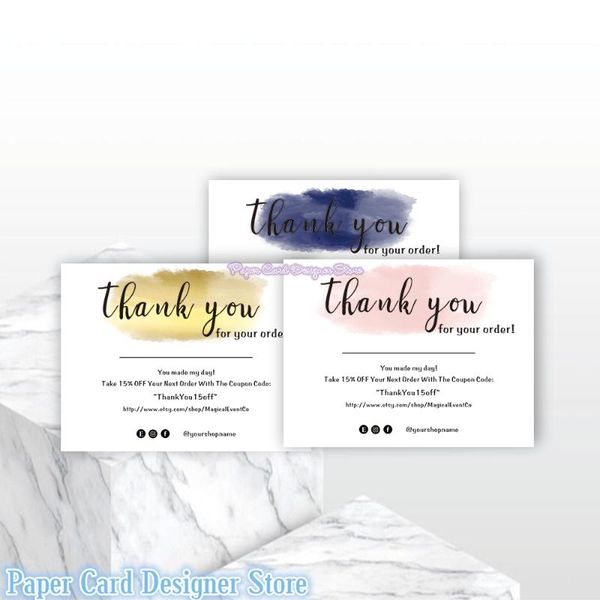 custom business thank you insert card, rose gold customer note, package card printable greeting cards
custom business thank you insert card, rose gold customer note, package card printable greeting cards