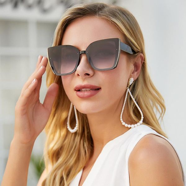 sunglasses oversize cat eye women fashion summer style big size frame gradient driving sun glasses female oculos uv400, White;black
sunglasses oversize cat eye women fashion summer style big size frame gradient driving sun glasses female oculos uv400, White;black
