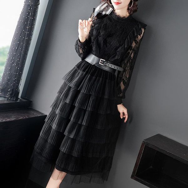 casual dresses lace dress spring summer woman party night maxi vintage long vestidos de fiesta lwl1666, Black;gray
casual dresses lace dress spring summer woman party night maxi vintage long vestidos de fiesta lwl1666, Black;gray