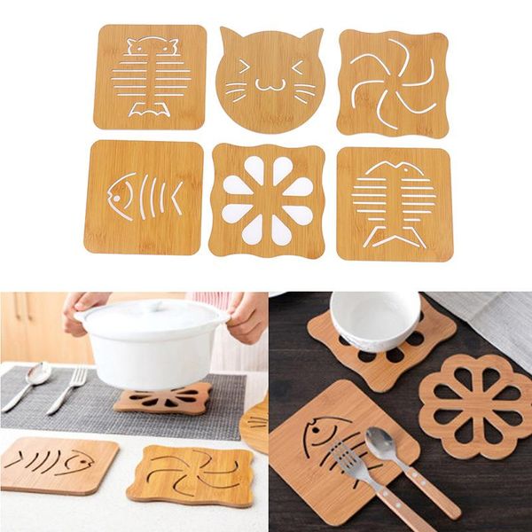 mats & pads kitchen bamboo hollow wooden thick anti-scalding cartoon insulation pad table mat non-slip pot bowl tray
mats & pads kitchen bamboo hollow wooden thick anti-scalding cartoon insulation pad table mat non-slip pot bowl tray