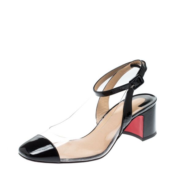 22s women sandal round toe low heels red bottoms shoes asticocotte 55mm patent-leather and pvc pump reds sole rubber chunky heeled with box, Black
22s women sandal round toe low heels red bottoms shoes asticocotte 55mm patent-leather and pvc pump reds sole rubber chunky heeled with box, Black