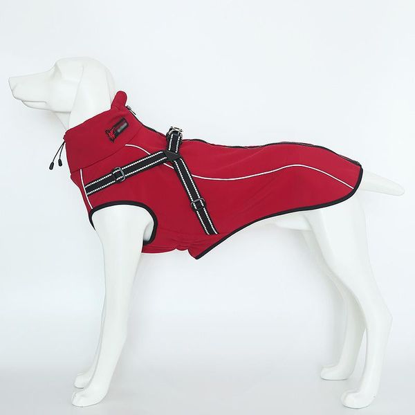 pet dog jacket polyester fleece lined coat with reflective strip oudoor sport clothes for medium to large dogs apparel
pet dog jacket polyester fleece lined coat with reflective strip oudoor sport clothes for medium to large dogs apparel