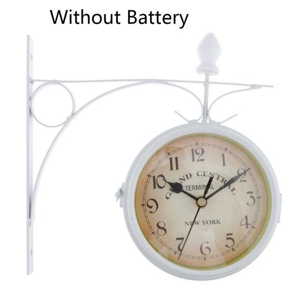 metal double sided display bracket clock garden station decorative retro european style classic wall home decor clocks
metal double sided display bracket clock garden station decorative retro european style classic wall home decor clocks