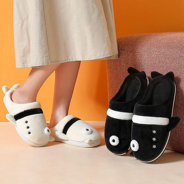 couple winter funny plush warm slippers man/women indoor home non-slip flat slides house cute cartoon soft fluffy cotton shoes, Black
couple winter funny plush warm slippers man/women indoor home non-slip flat slides house cute cartoon soft fluffy cotton shoes, Black